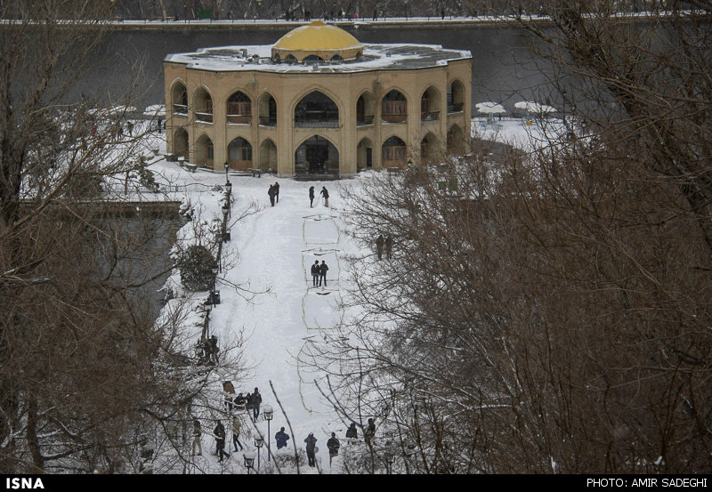 بارش برف در تبریز / تصاویر