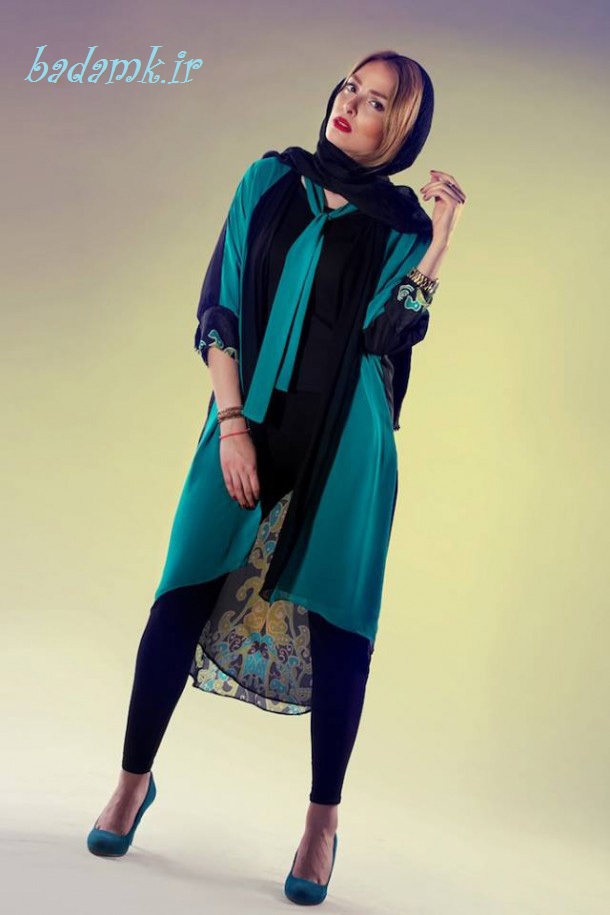 جدیدترین مدل مانتو ایرانی شلیته  2014