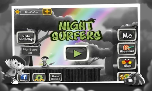دانلود نسخه جدید بازی Night Surfers v1.2 برای اندروید
