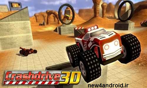دانلود بازی سه بعدی کراش Crash Drive 3D