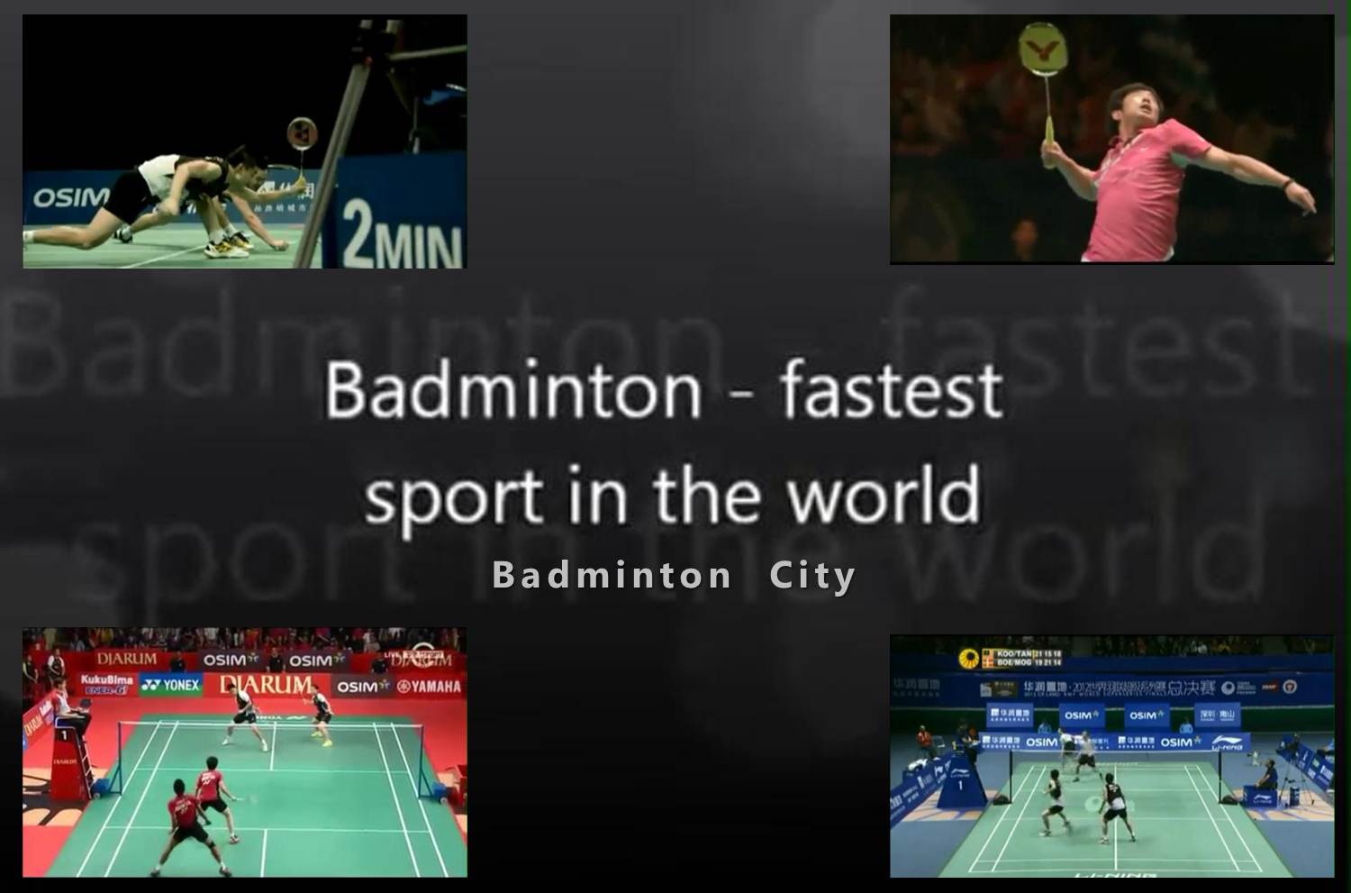 کلیپ بدمینتونی - Badminton - Fastest Sport in the World