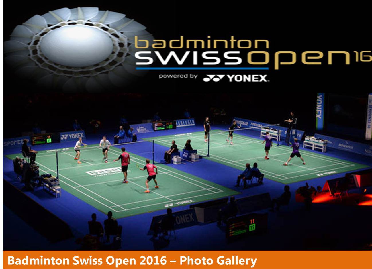 گالری تصاویر مسابقات Swiss Open 2016