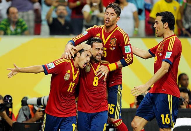 به مناسبت جام جهانی؛دانلود کلیپ بهترین گلها و حرکات تیم اسپانیا