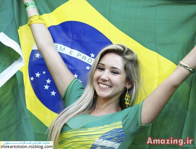عکس های تماشاگران فوتبال جام جهانی ۲۰۱۴ برزیل