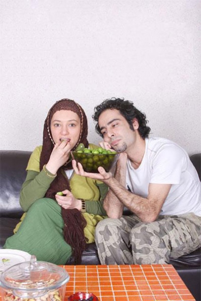 عکس نیما فلاح و همسرش سحر ولد بیگی