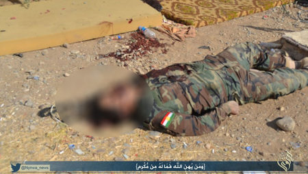 تصاویری از قتل عام ایزدی ها توسط داعش 