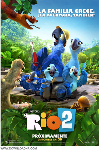دانلود انیمیشن ریو ۲ – Rio 2 2014