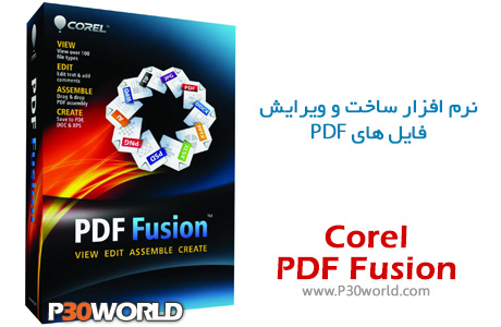 دانلود Corel PDF Fusion 1.14 build 15.09 2014 – نرم افزار ساخت و ویرایش فایل های 