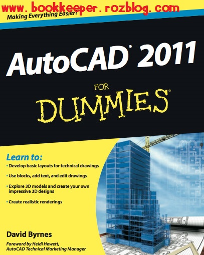 دانلود کتاب آموزش اتوکد Autocad 2011 for dummies