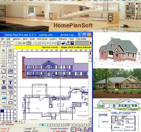 دانلود HomePlanSoft Home Plan Pro v5.2.25.22 نرم افزار طراحی ساختمان 