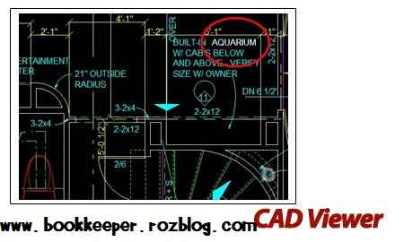 نمایش و پرینت نقشه های ساختمانی CAD Viewer 10.A.22