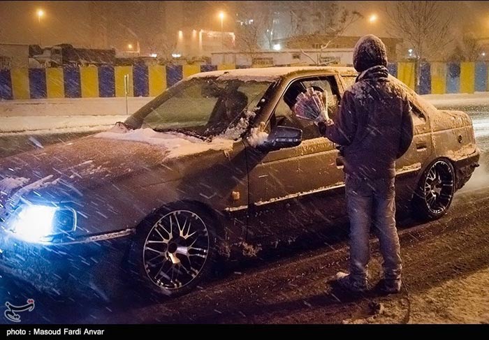 عکس های بی نظیر از طبیعت زمستانی تبریز سری 2