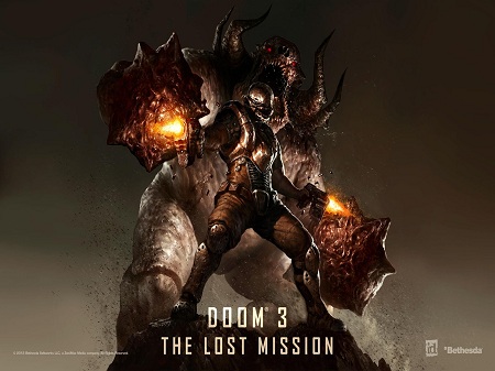 عکس HD از بازی Doom 3 The Lost Mission