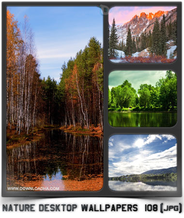 مجموعه ۱۰۸ والپیپر دیدنی طبیعت Nature Desktop Wallpapers