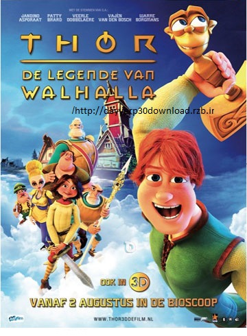 دانلود دوبله فارسی انیمیشن تور : افسانه وایکینگ ها Thor Legends of Valhalla 2011