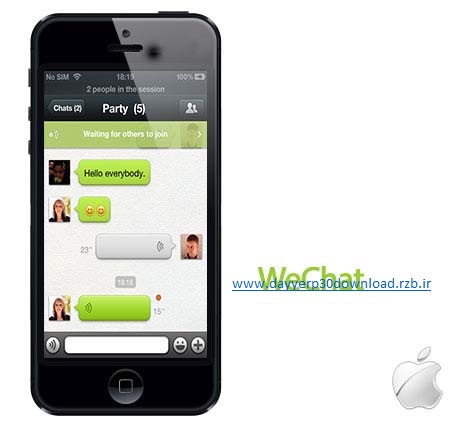 دانلود مسنجر WeChat 5.0.1.0 – آیفون و آیپد