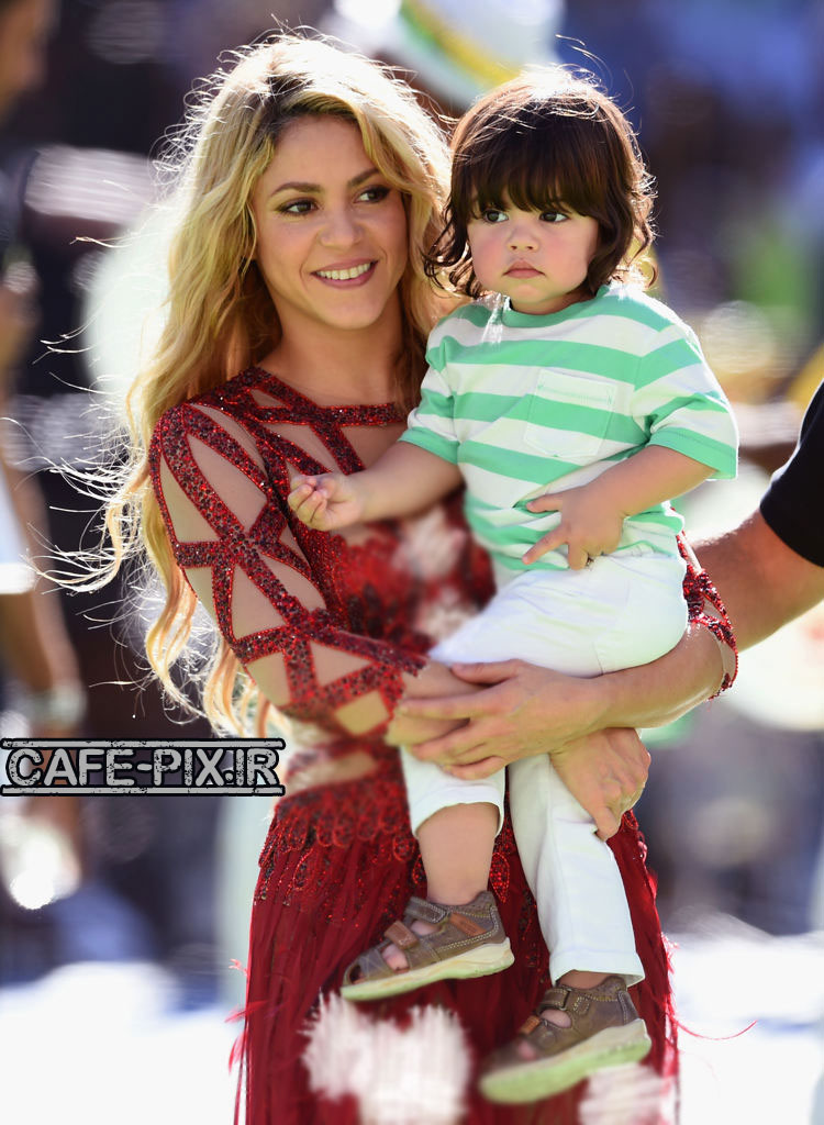 Shakira-germany-v-argentina-2014 عکس های شکیرا و پسرش 