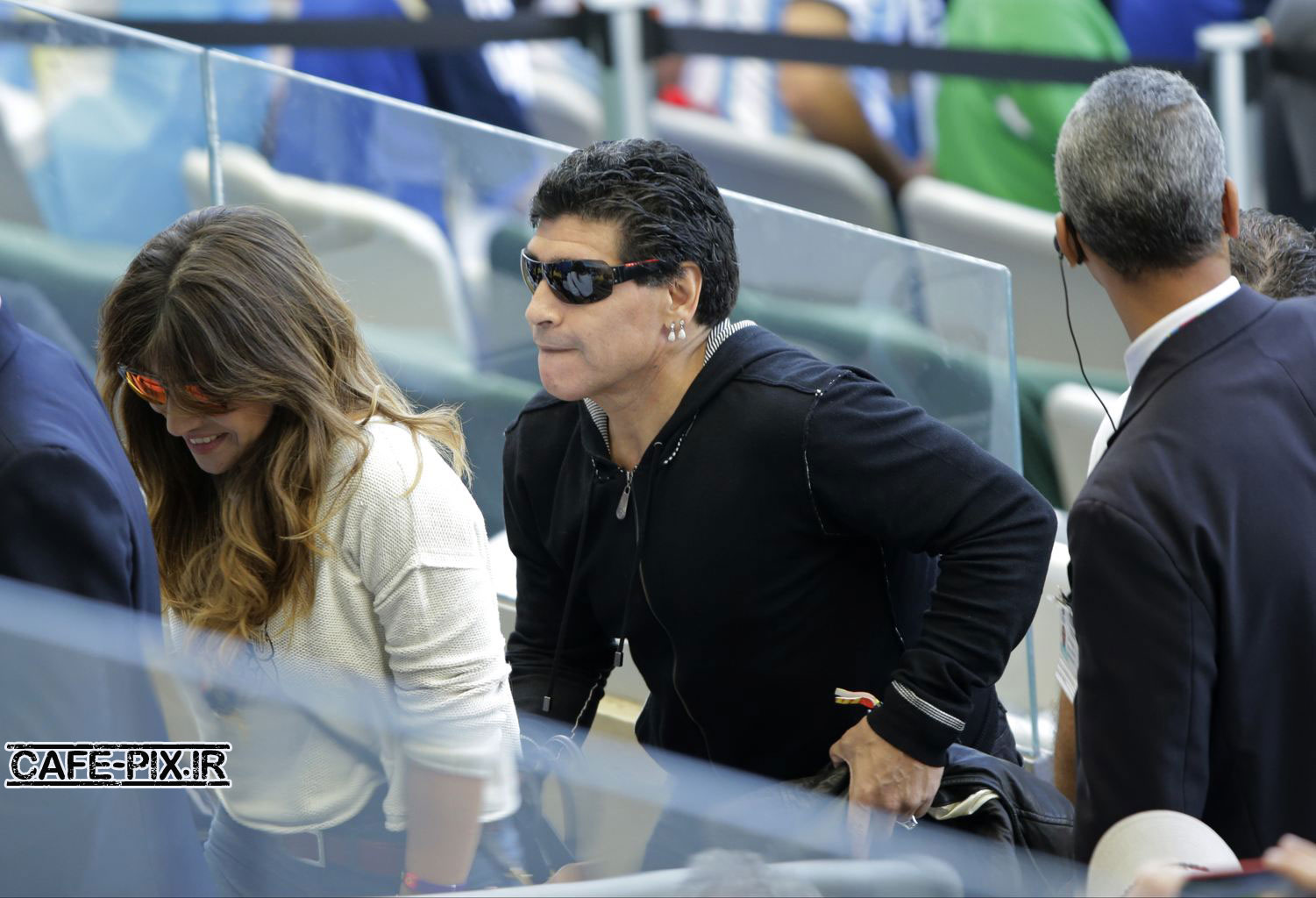 argentina-v-germany-2014_Maradona عکس های مارادونا در فینال جام جهانی 2014