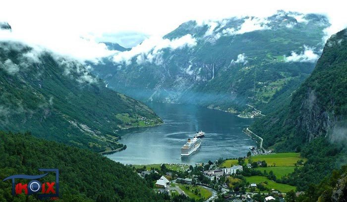 عکس های از منظره ی زیباترین آبدره جهان در نروژ,عکس منظره ی زیبا,عکس منظره طبیعی و زیبا,عکس منظره,عکس زیبای طبیعت,عکس طبیعت