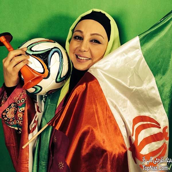 عکس های بهنوش بختیاری و لاله اسکندری همراه با پرچم ایران