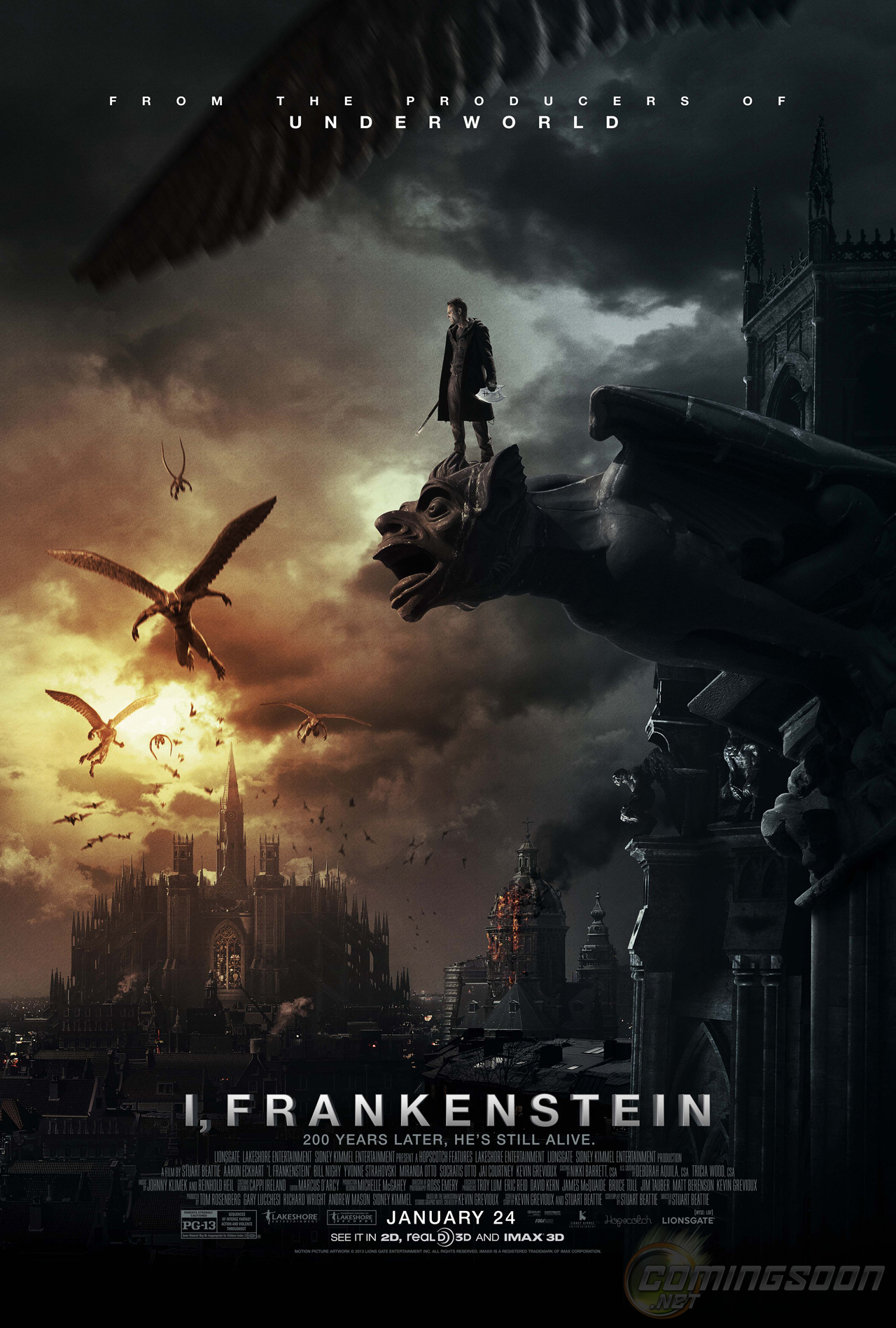 دانلود فیلم I Frankenstein 2014