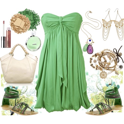 ست لباس تابستانه سبز ۲۰۱۳