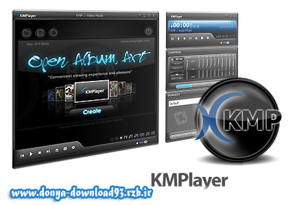 دانلود KMPlayer v3.9.1.133 - نرم افزار پخش فايل های صوتی و تصويری
