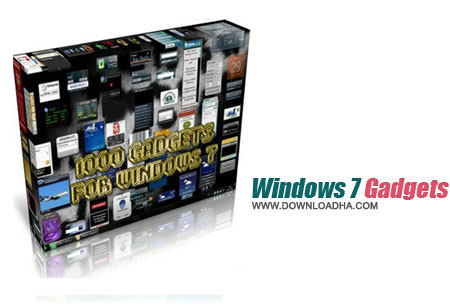 مجموعه ۹۰۰ گدجت ویندوز سون Windows 7 Gadgets