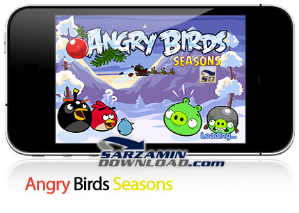 دانلود بازی موبایل پرندگان خشمگین: اتاق ها را نابود کن (سیمبین) - Angry Birds: Wreck The Halls