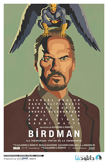 دانلود فیلم مرد پرنده ای – Birdman 2014