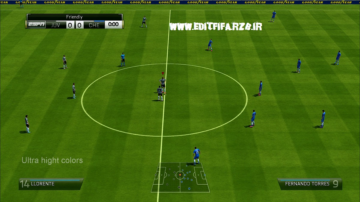 برنامه Ultra Graphics v1.5 برای FIFA 14
