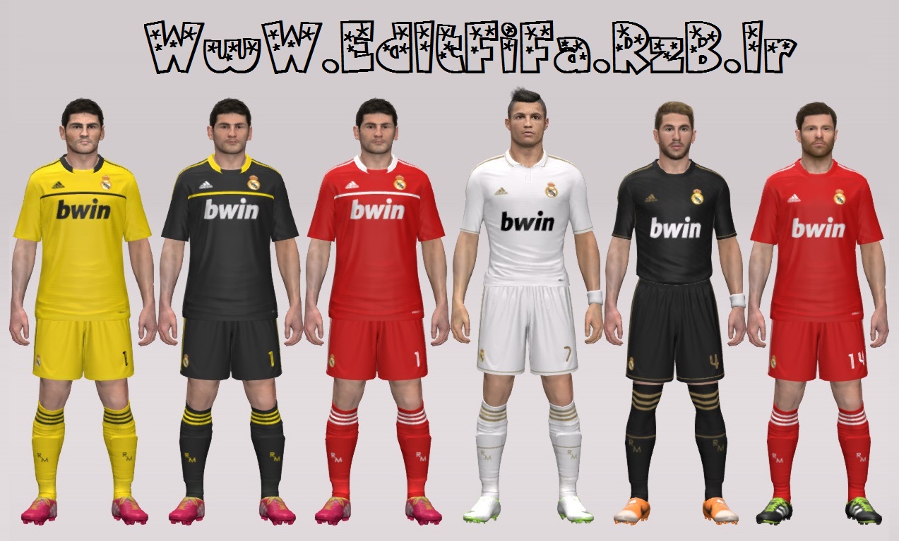 لباس جدید 2012-2011 رئال مادرید