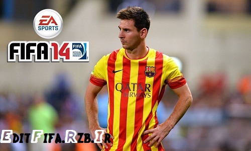 اسپلش لیونل مسی برای FIFA 14