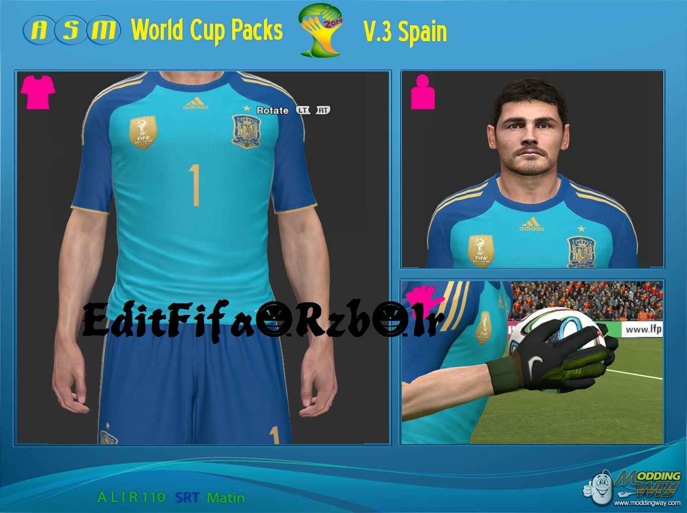 World Cup Pack V.3 (Spain) By A.S.M