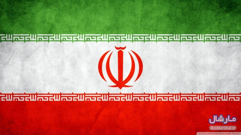 والیپر پرچم ملی جمهوری اسلامی ایران با کیفیت بالا HD