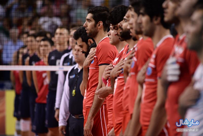 عکس های مسابقه والیبال ایران و آمریکا