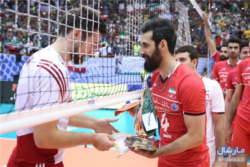 عکس های دیدار اول والیبال ایران و لهستان در ورزشگاه آزادی