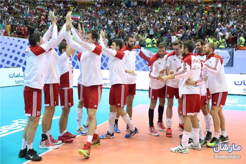 عکس های دیدار اول والیبال ایران و لهستان در ورزشگاه آزادی
