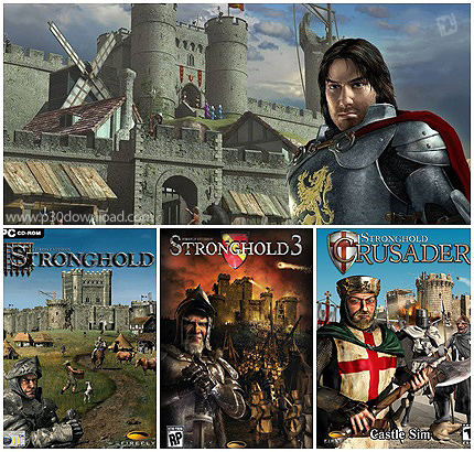 دانلود مجموعه بازی های جنگ صلیبی 1 و 2 و 3 و 4 StrongHold
