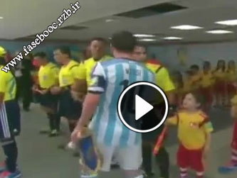 رفتار زشت مسی در جام جهانی