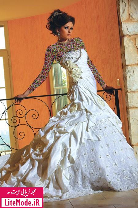 لباس عروس,لباس عروس پرنسسی,لباس عروس پرنسسی 2014