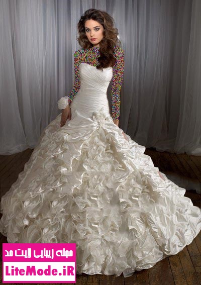 لباس عروس  ,مدل لباس عروس جدید,لباس عروس جدید