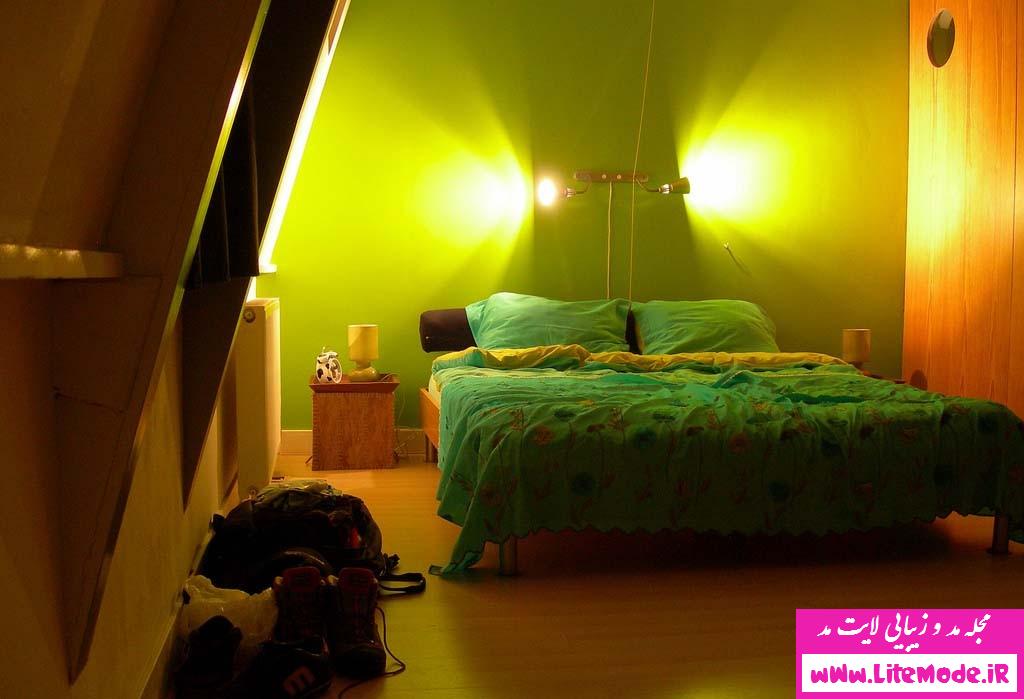 طراحی روشنایی اتاق خواب (مدل) برای 2014