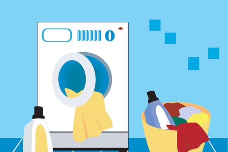 نکاتی برای تمیز کردن ماشین لباسشویی