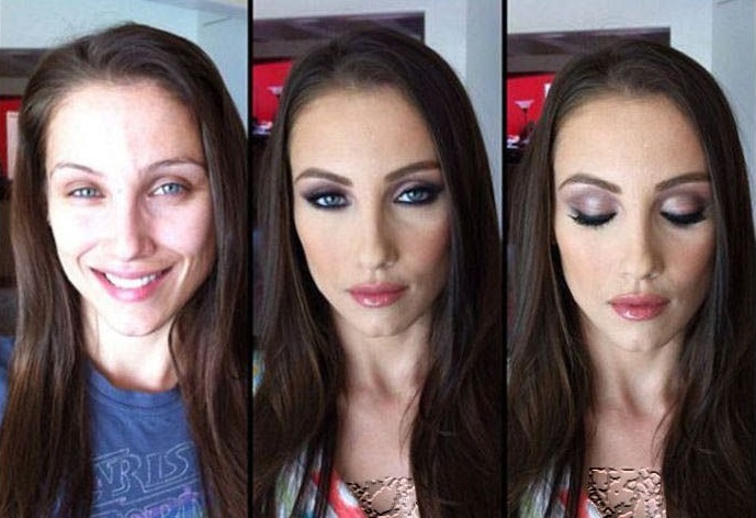 عکس باورنکردنی از قبل و بعد آرایش