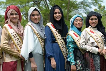 عکس های جدید از ملکه های زیبایی در اندونزی