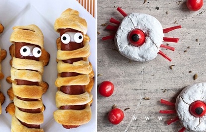 ایده های خلاقانه ترسناک برای سرو غذا در هالووین