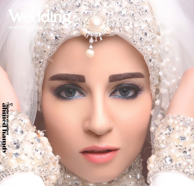 مدل لباس عروس اسلامی,مدل آرایش عروس 2015