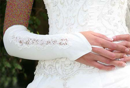 دستکش عروس بلند,دستکش عروس