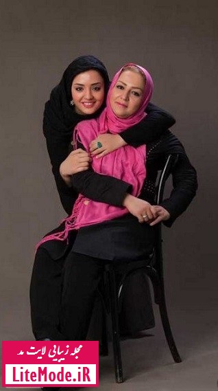 عکس نرگس محمدی با مادرش